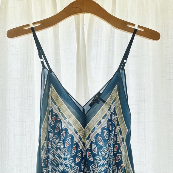 100% SILK handkerchief style summer maxi - Picture 4 of 6